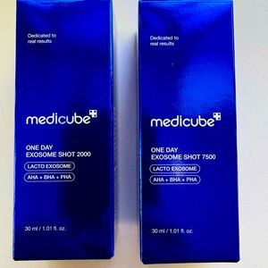 Medicube Exosome Shots! 2000 and 7500 unopened